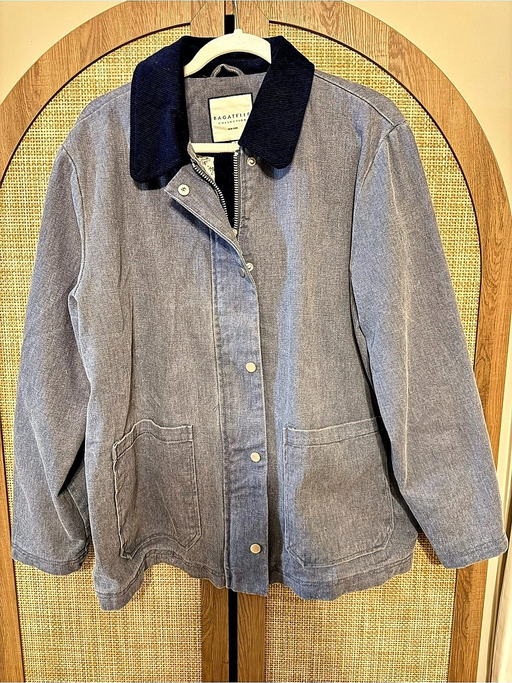 Bagatelle Women's Cotton Utility Jacket Size Large